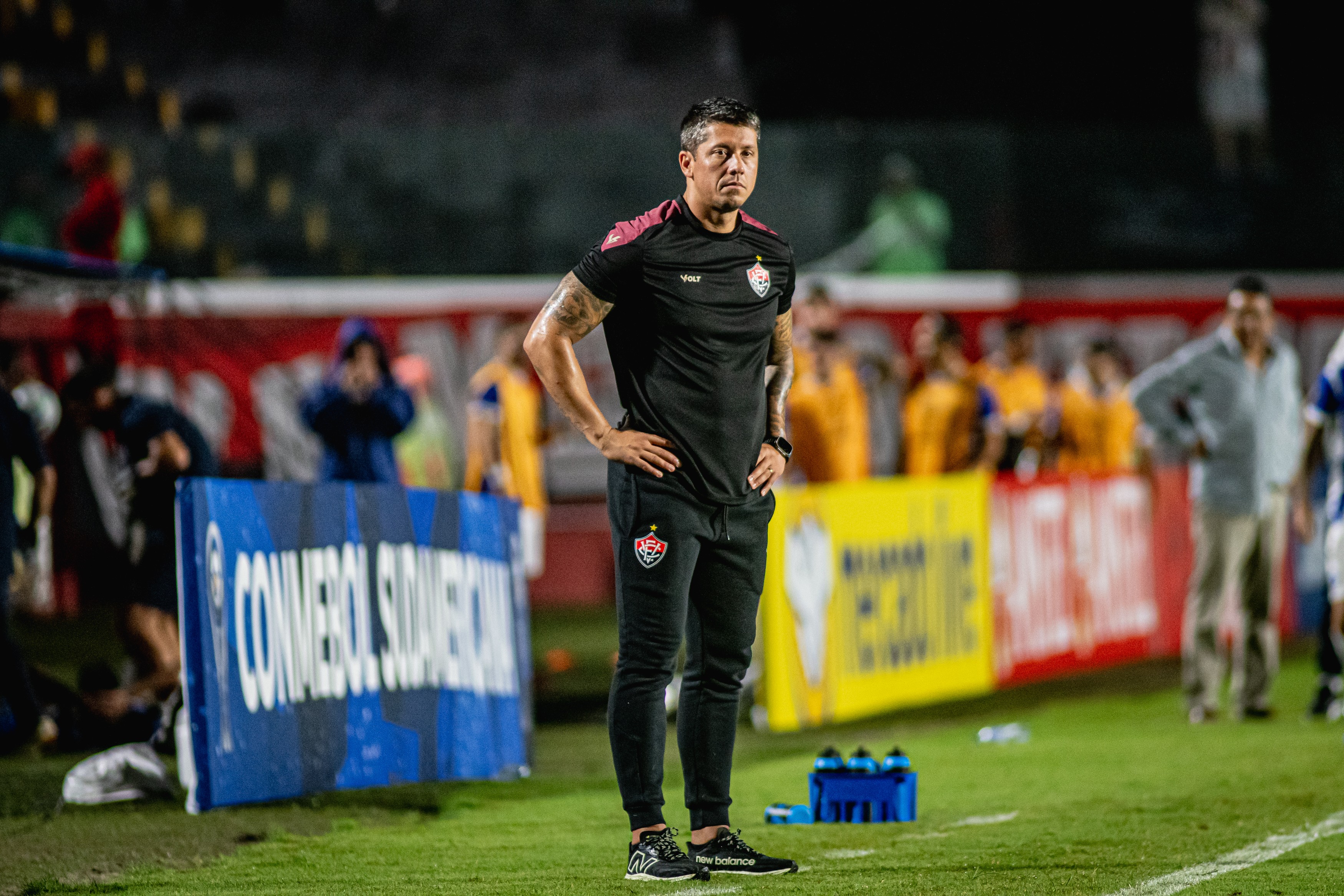 Vitória anuncia demissão de Thiago Carpini após queda na Copa do Nordeste Foto: Reprodução