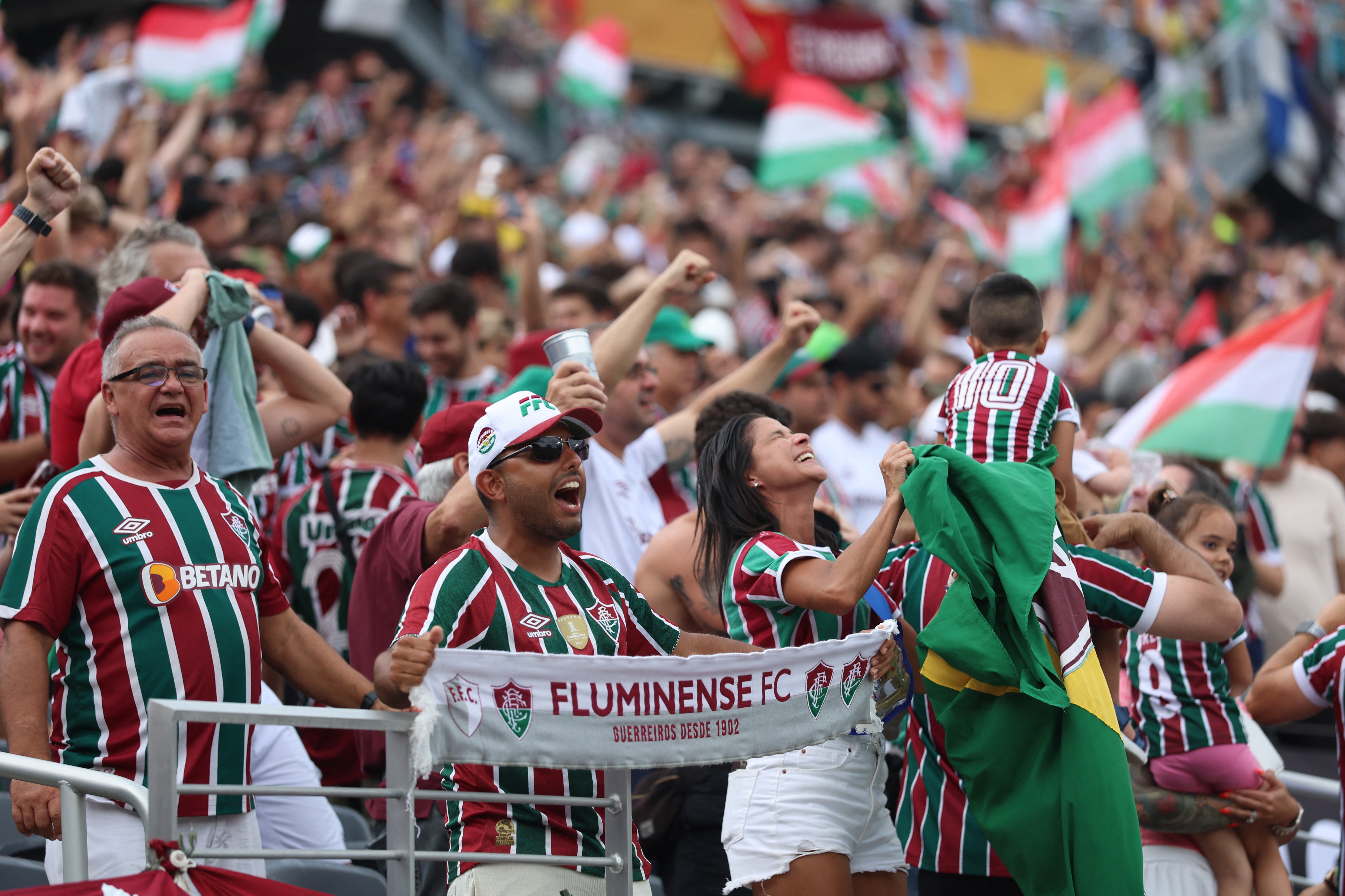 Famosos celebram a conquista do Fluminense no Mundial contra o Al-Hilal Foto: Reprodução