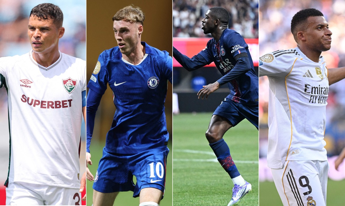 Fluminense define datas e horários das semifinais da Copa do Mundo de Clubes Fluminense, Chelsea, PSG e Real Madrid estão na semifinal da Copa do Mundo de Clubes (Foto: Michael Reaves / GETTY IMAGES NORTH AMERICA / Getty Images via AFP; ALEX GRIMM / GETTY IMAGES NORTH AMERICA / Getty Images via AFP; PATRICIA DE MELO MOREIRA / AFP; David Ramos / GETTY IMAGES NORTH AMERICA / Getty Images via AFP)