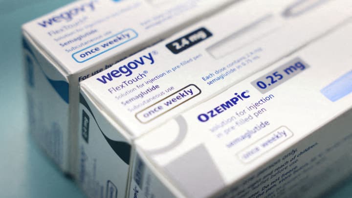 Ações da Novo Nordisk caem após crise envolvendo o medicamento Ozempic Foto: Reprodução