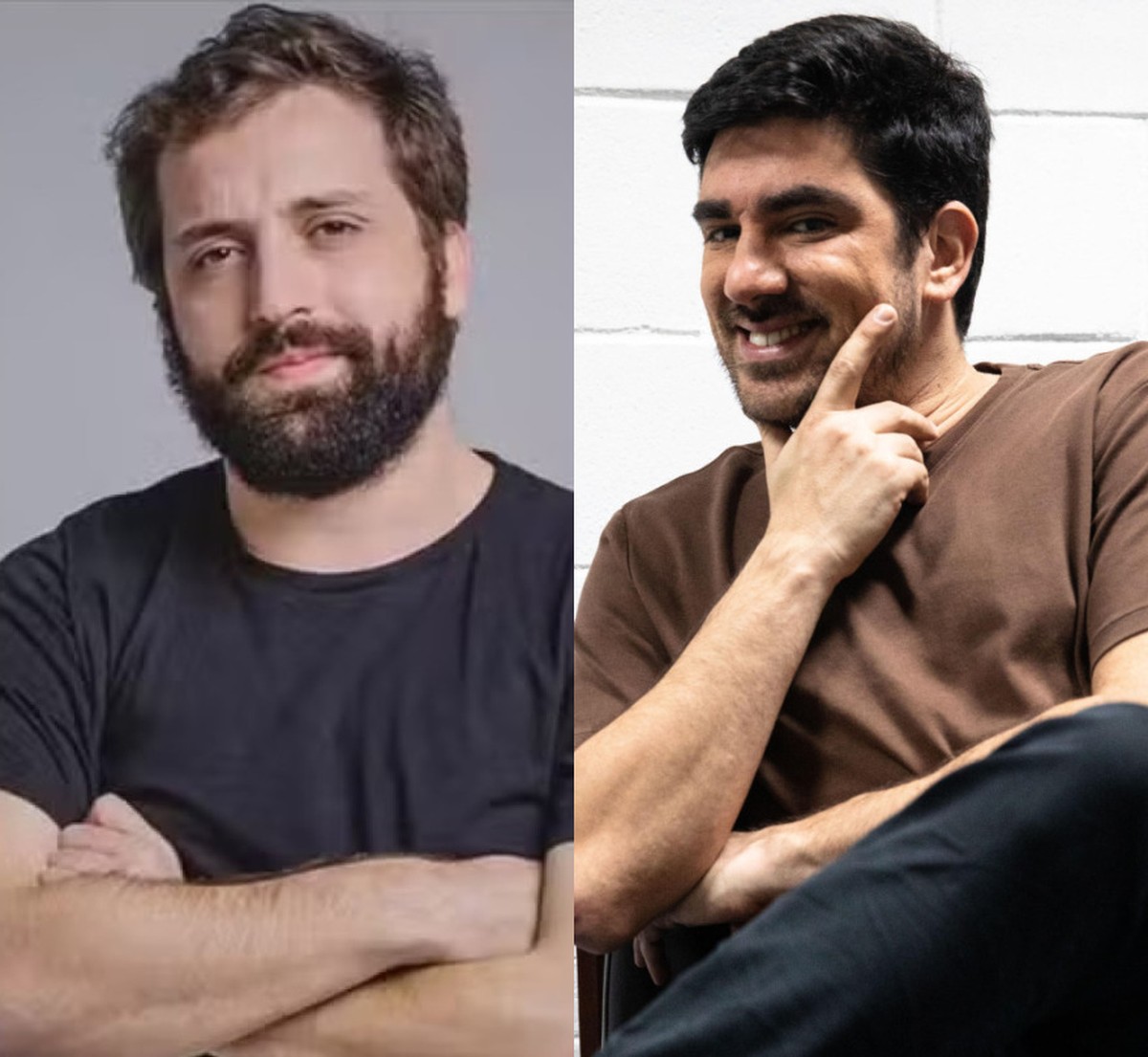 Brasil e China coproduzem série de animação com Gregorio Duvivier e Marcelo Adnet Gregorio Duvivier e Marcelo Adnet (Foto: Reprodução)