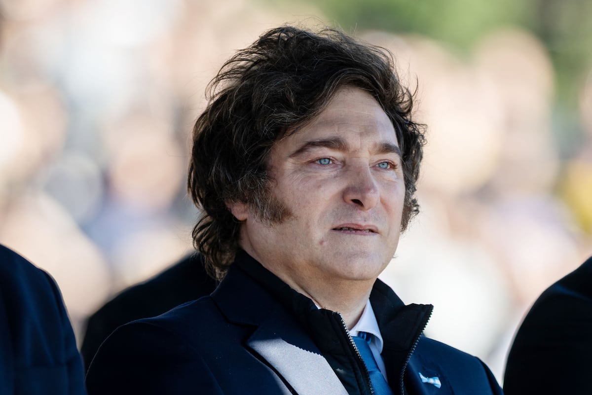 Javier Milei em 20 de junho de 2025, em Buenos Aires. (Foto: Tomas Cuesta/Getty Images)