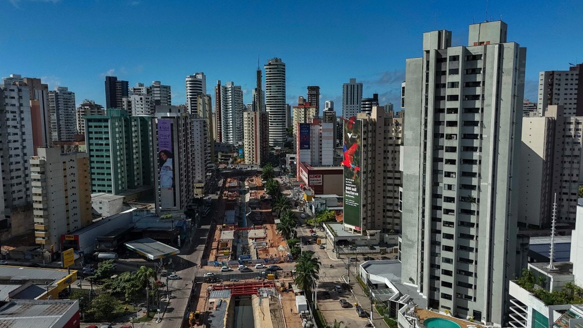A cidade de Belém (PA), sede da COP30 (Foto: Carlos Fabal / AFP/16/06/2025)