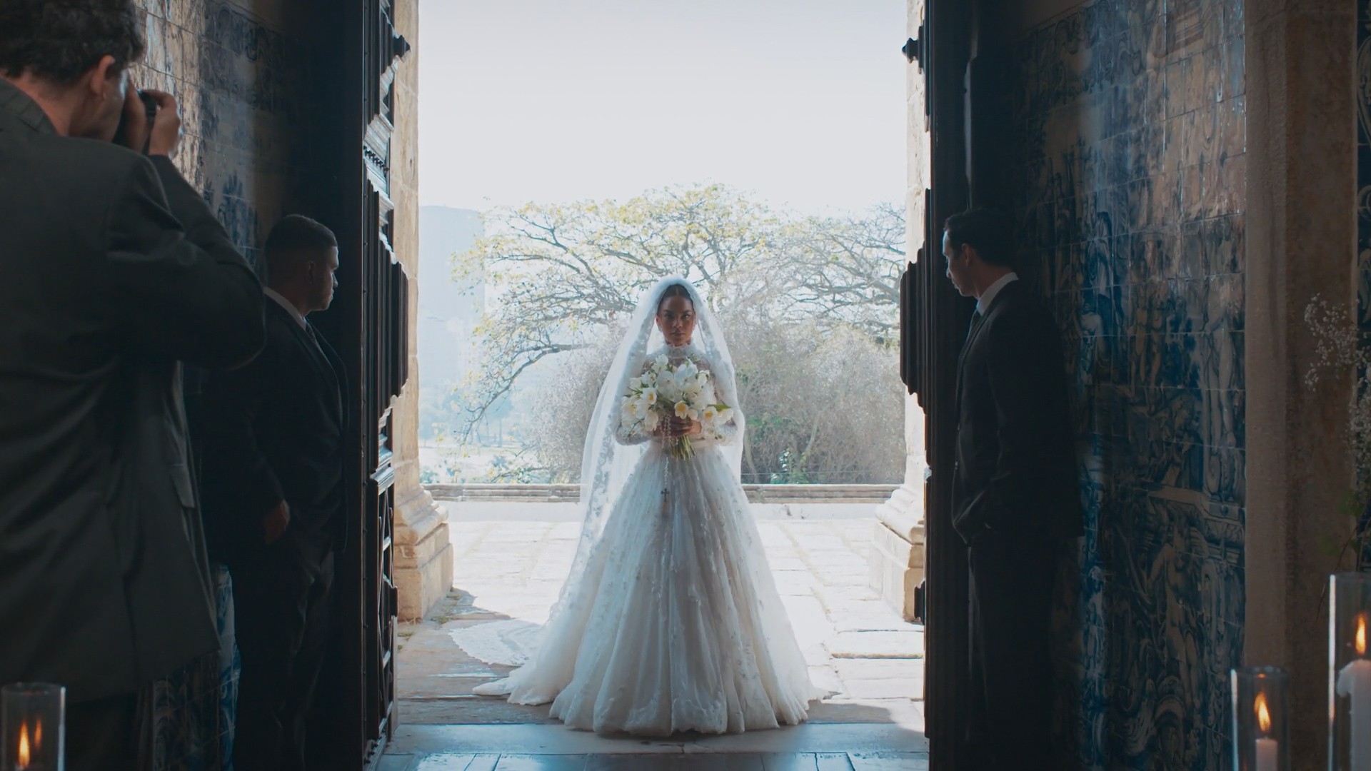 Fátima e Afonso celebram casamento emocionante em 'Vale Tudo' com surpresas especiais Foto: Reprodução