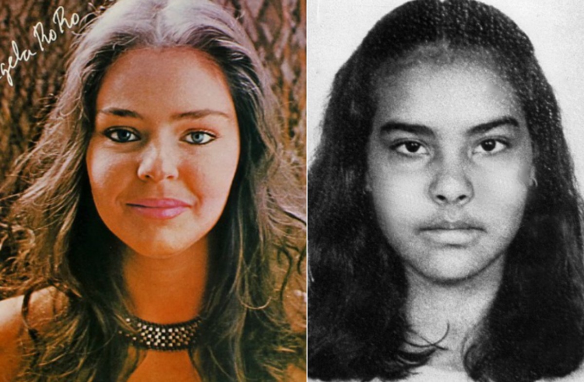 Angela Ro Ro lança música em homenagem à menina morta após tentativa de estupro no Rio Angela Ro Ro (capa de seu primeiro disco) e a adolescente Mônica Granuzzo — Foto: Reprodução