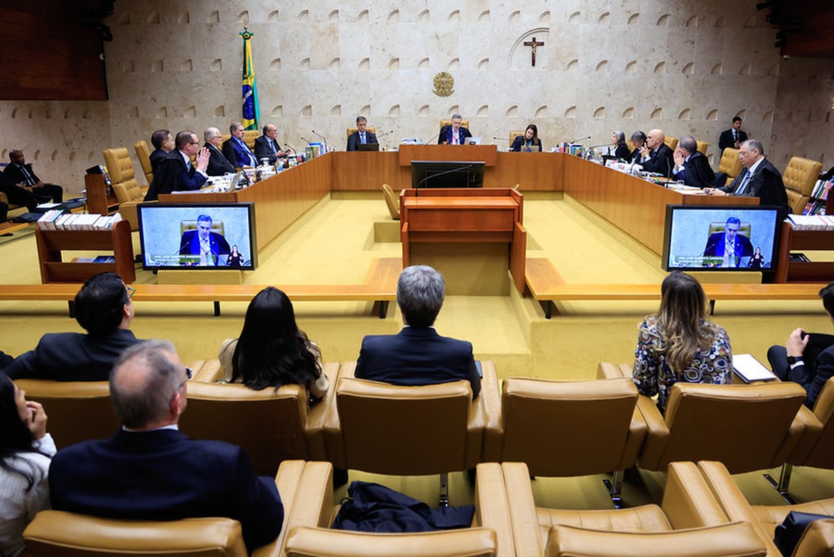 STF autoriza apreensão de veículos de devedores sem necessidade de decisão judicial Plenário do STF durante sessão de julgamento (Foto: Fellipe Sampaio /STF/26-06-2025)