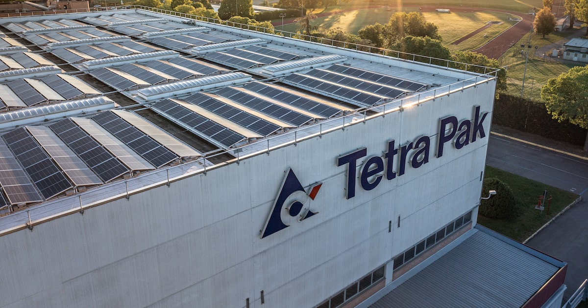 Família da Tetra Pak vê fortuna crescer para US$ 9 bilhões em ações Unidade da Tetra Pak: - (Foto: Tetra Pak/Divulgação)