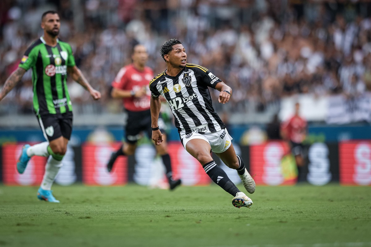 Rony em ação na final do Mineiro (Foto: Pedro Souza / Atlético)
