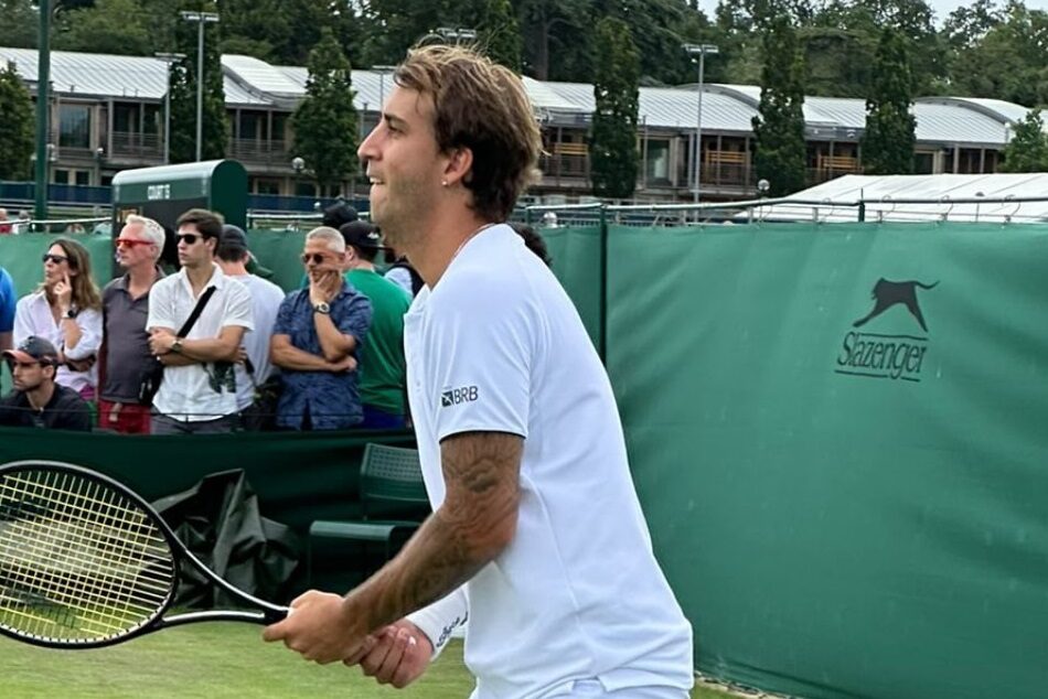 Brasil é eliminado do qualificatório após derrota de Meligeni no torneio Foto: Reprodução