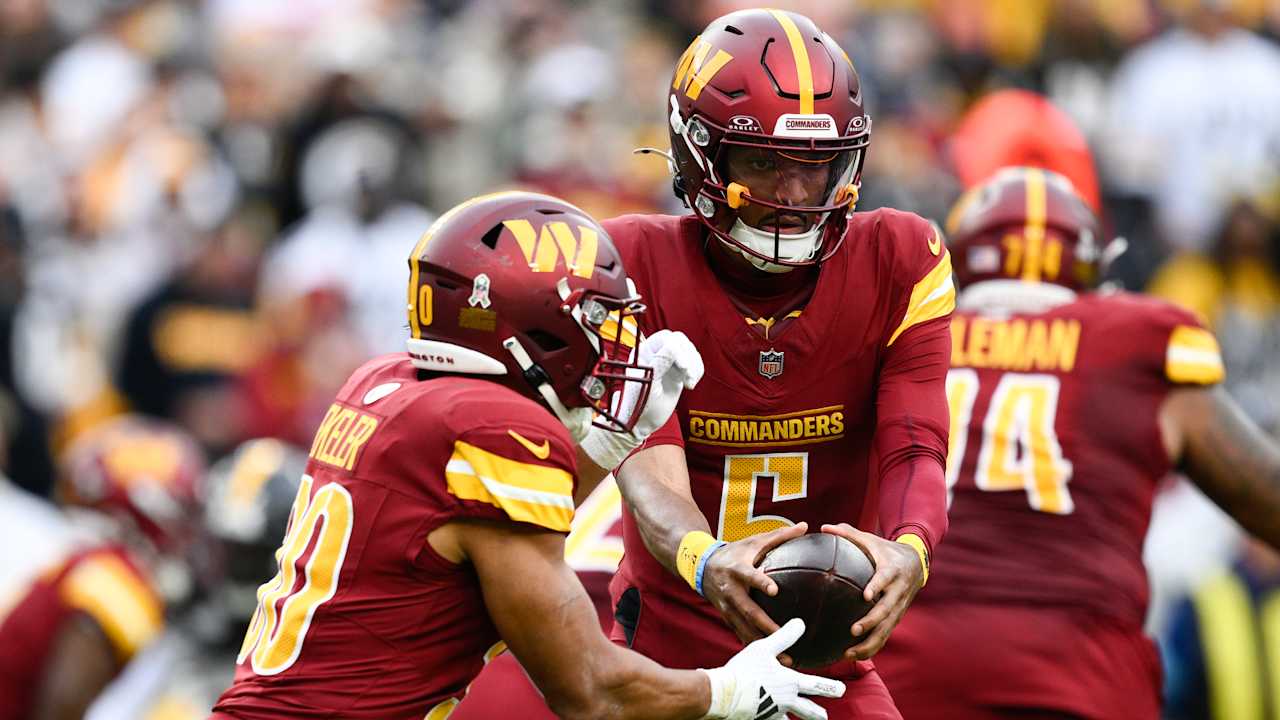 Jayden Daniels surpreende em 2024 e promete mais evolução na próxima temporada Foto: Reprodução/@NFL