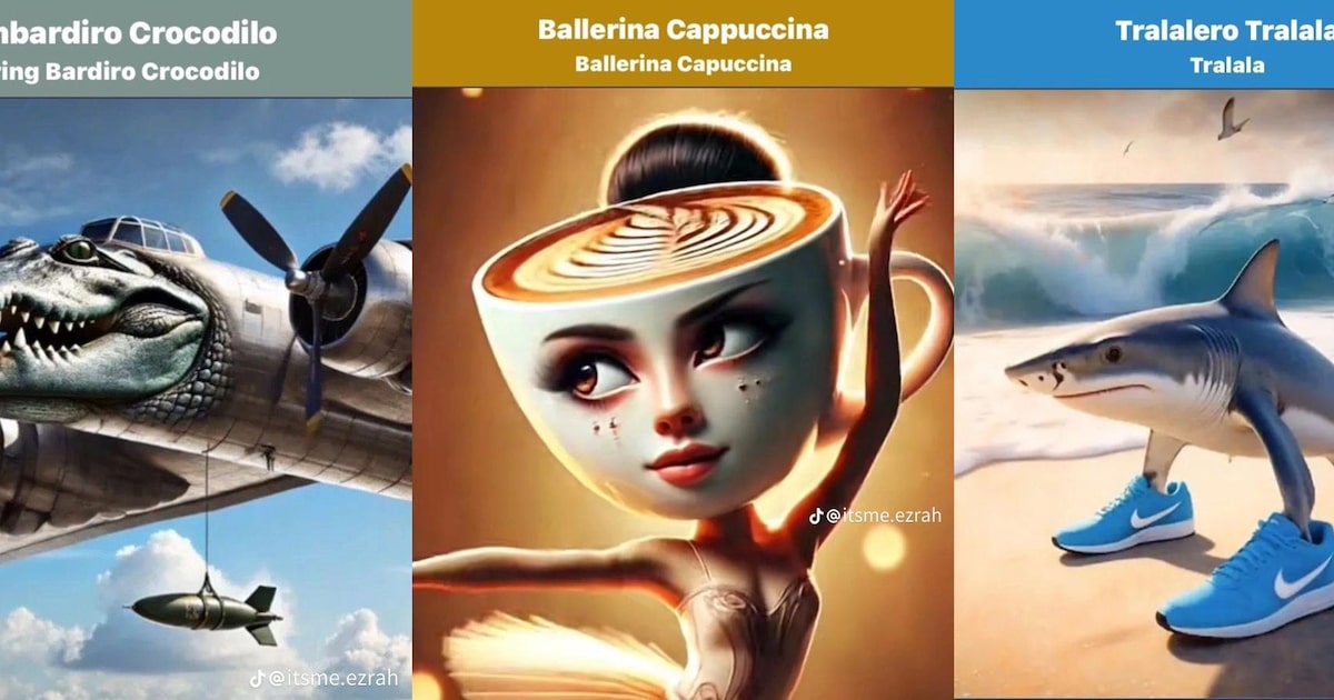 Italian Brainrot entenda o meme inusitado que conquistou a geração Alpha com tubarões e cappuccinos (Foto: Reprodução/TikTok)