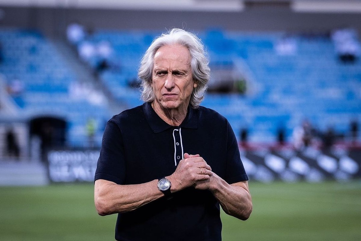 Jorge Jesus no fim da última temporada (Foto: Reprodução/Redes Sociais)