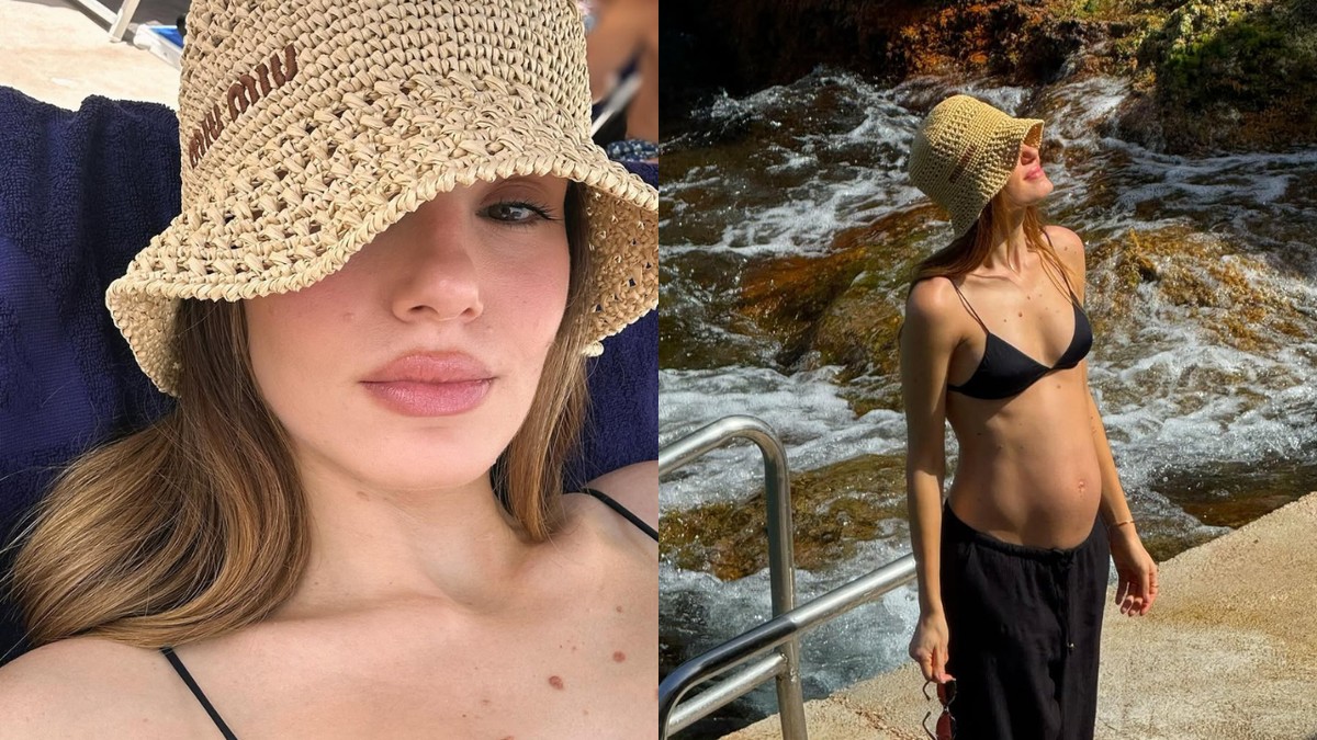 Camila Queiroz mostra barriga de 5 meses durante viagem romântica à Itália Camila Queiroz mostra barriga de 5 meses durante viagem romântica à Itália
