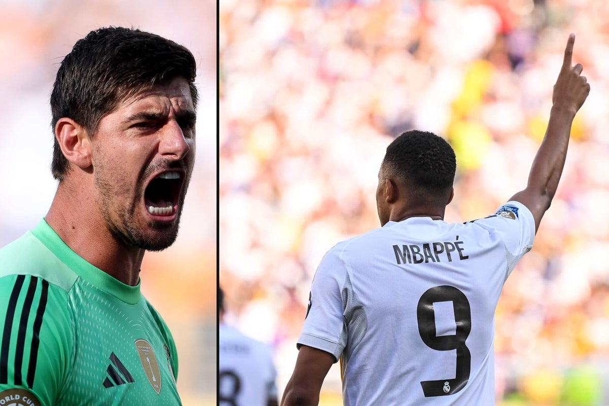 Mbappé marca gol incrível e Courtois faz defesa espetacular em semifinal do Mundial Foto: Reprodução/The Athletic UK