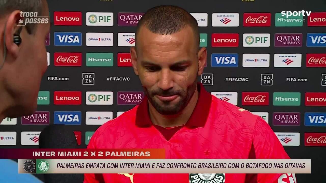 Weverton critica jogo contra o Botafogo e classifica como 'chato' Foto: Reprodução