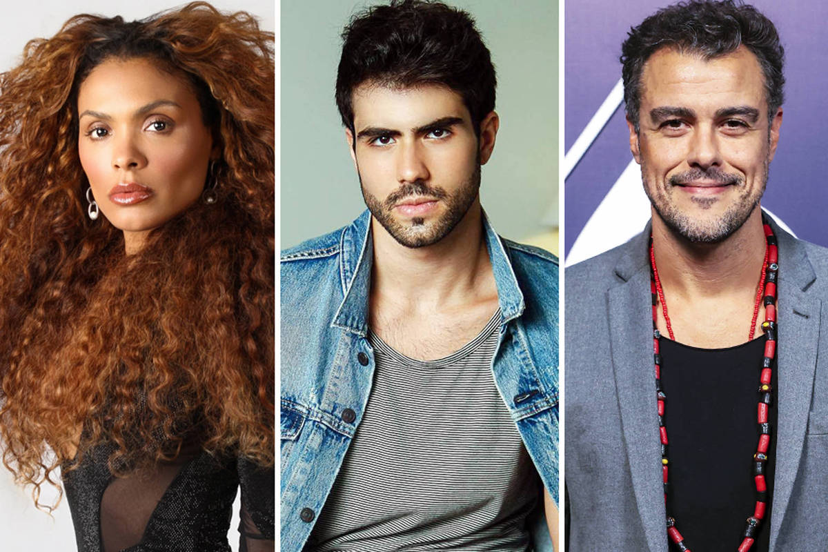SBT lança séries românticas curtas para atrair novo público no horário nobre Atores Lidi Lisboa, Juliano Laham (ao centro) e Joaquim Lopes, que farão nova produção do SBT (Foto: Instagram/Globo)