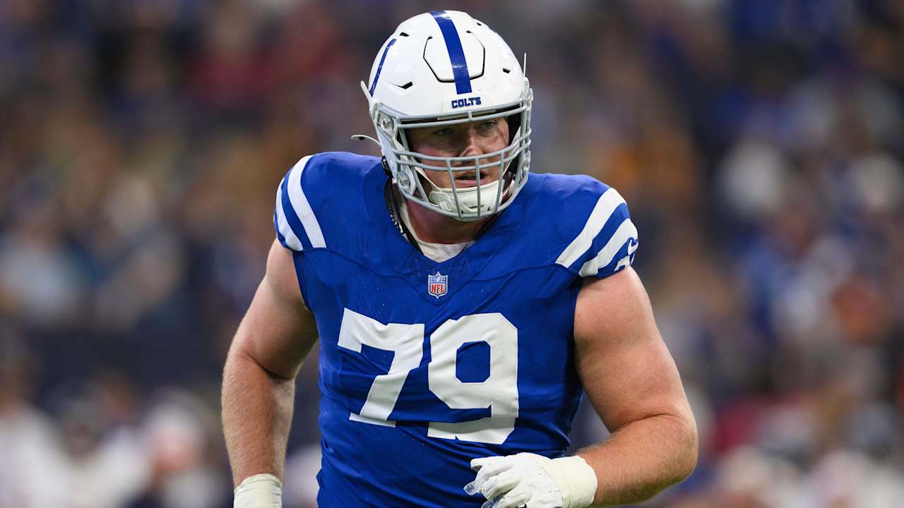Colts e Bernhard Raimann fecham extensão de contrato de quatro anos de R$ 100 milhões Foto: Reprodução/@NFL