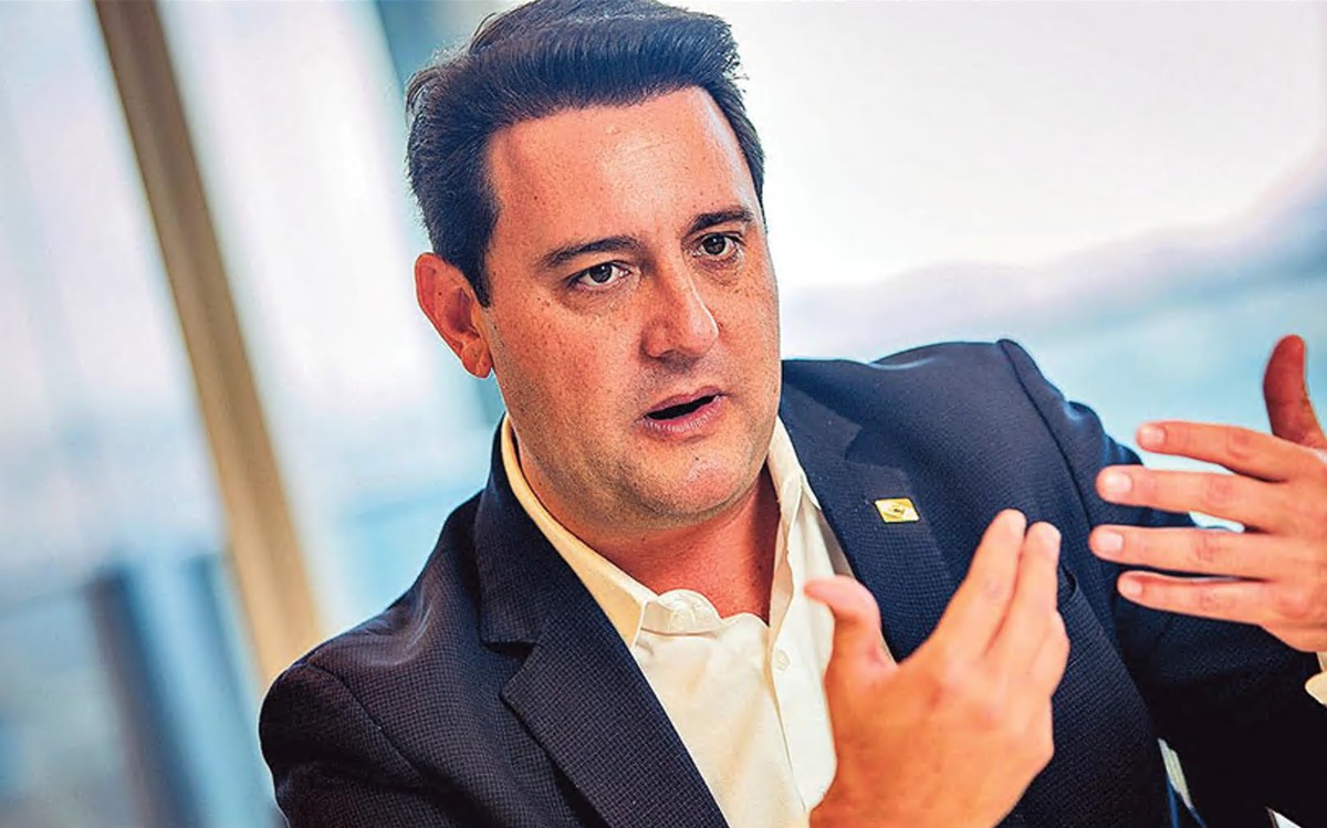 Ratinho Jr. ampliou suas movimentações políticas nas últimas semanas de olho na Presidência da República — Foto: Anna Carolina Negri/Valor/12-3-2025