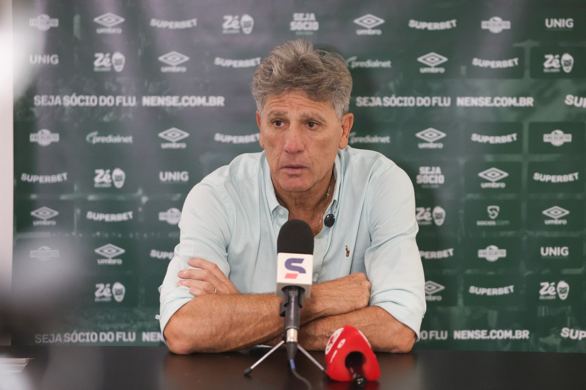 Renato Gaúcho enalteceu atuações de dupla de Xerém no empate do Fluminense com Bahia, pelo Brasileiro (Foto: Marcelo Gonçalves/ Fluminense FC)