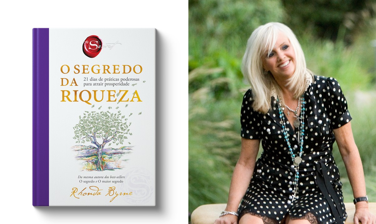 Rhonda Byrne apresenta ‘O segredo da riqueza’ no Brasil, início de nova série Publicação tem previsão de lançamento para novembro (Foto: Divulgação)
