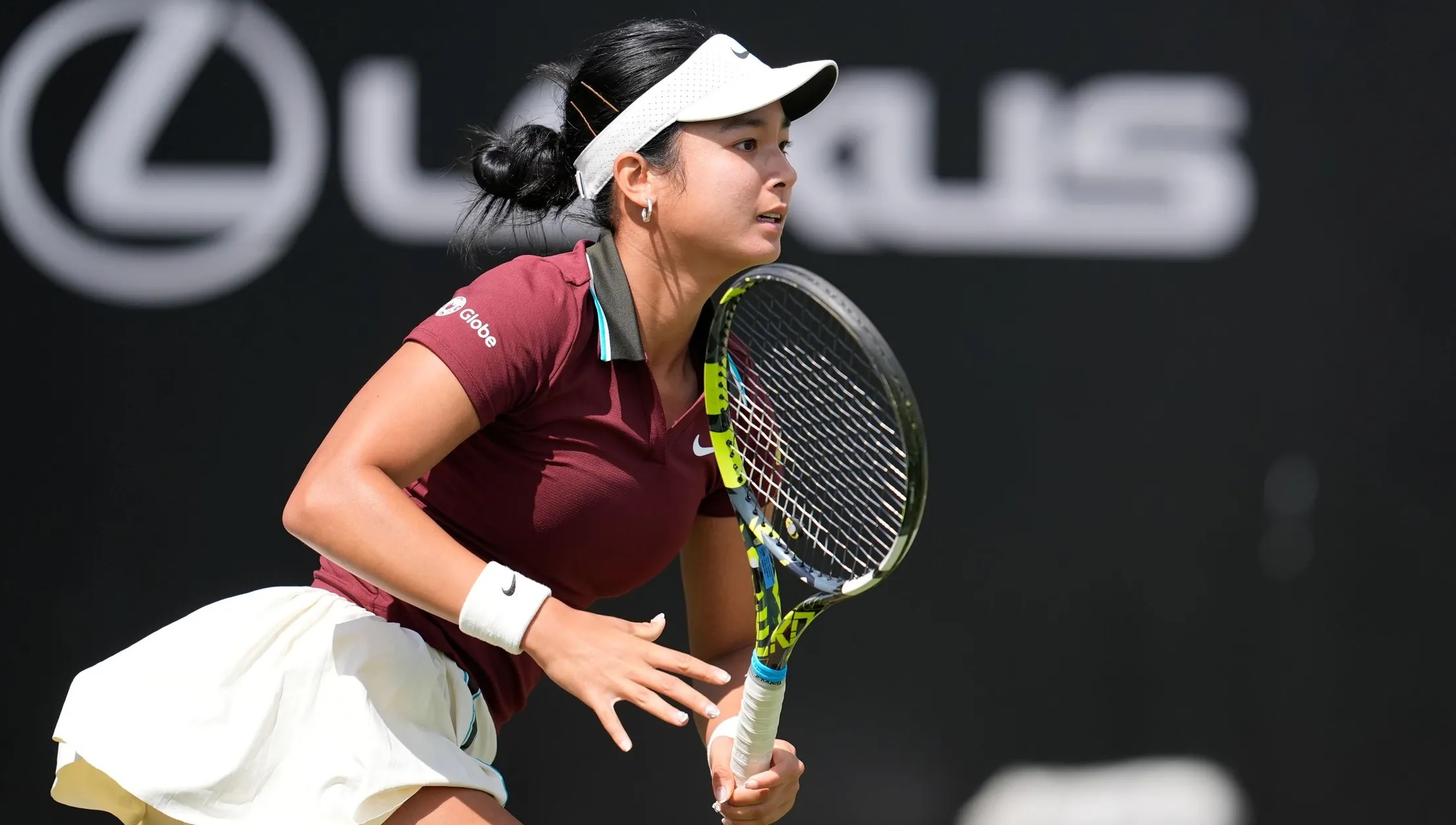 Eala avança para semifinais em Eastbourne após abandono de Krejcikova por lesão Foto: Reprodução