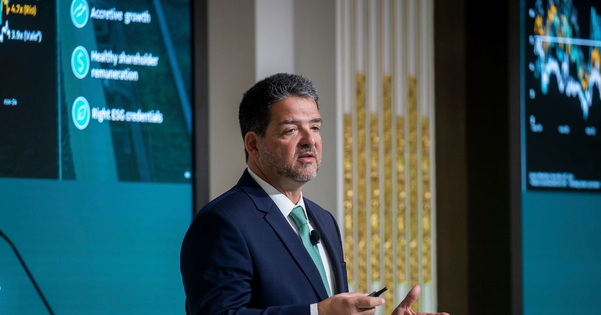 Vale pode expandir significativamente sua atuação no mercado de cobre, afirma CFO Marcelo Bacci durante o último Vale Day, em Nova York: foco em flexibilidade do portfólio para diversificar para além do minério de ferro (Foto: Reprodução)