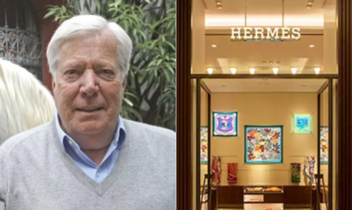 Herdeiro da Hermès intensifica busca por R$ 94 bilhões após morte de gestor de patrimônio Aos 80, Nicolas Puech, herdeiro da Hermès, quer adotar jardineiro de 51 anos para deixar fortuna de R$ 56 bilhões (Foto: Reprodução)