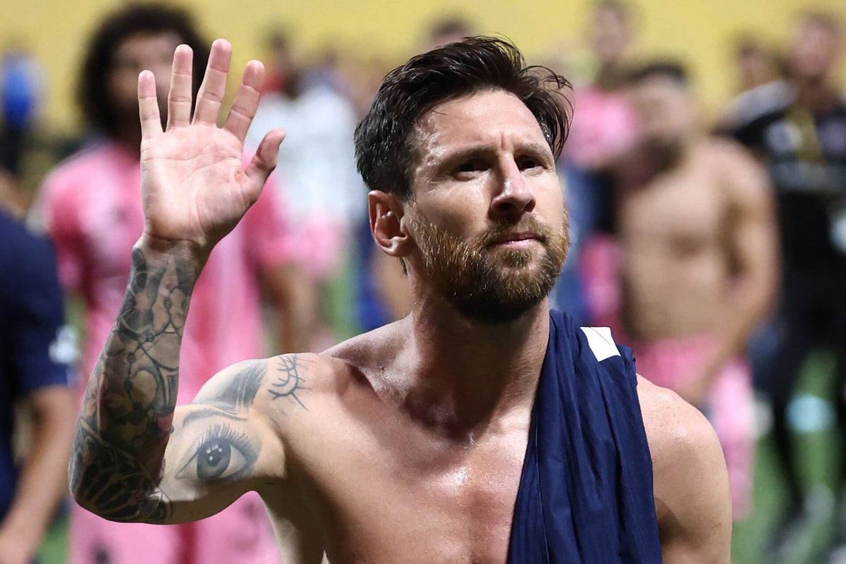 Messi negocia contrato com o Inter Miami e mira Copa do Mundo de 2026 Foto: Reprodução/The Athletic UK