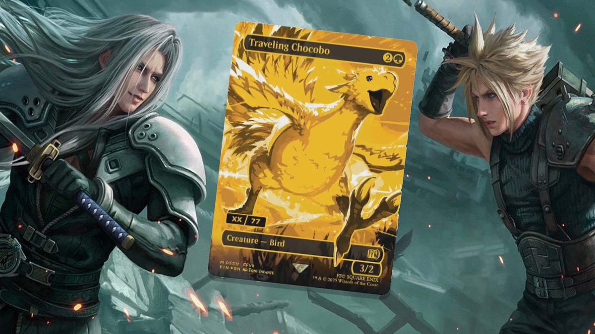 Cartão de Chocobo Dourado de Final Fantasy é oferecido por R$ 50 mil em leilão Foto: Reprodução