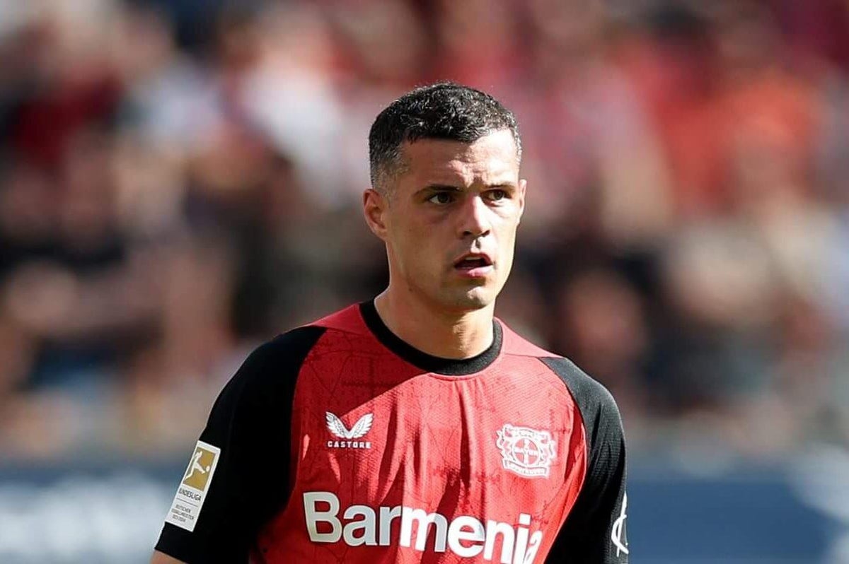 Sunderland fecha acordo de €20 milhões por Granit Xhaka com Bayer Leverkusen Foto: Reprodução/The Athletic UK