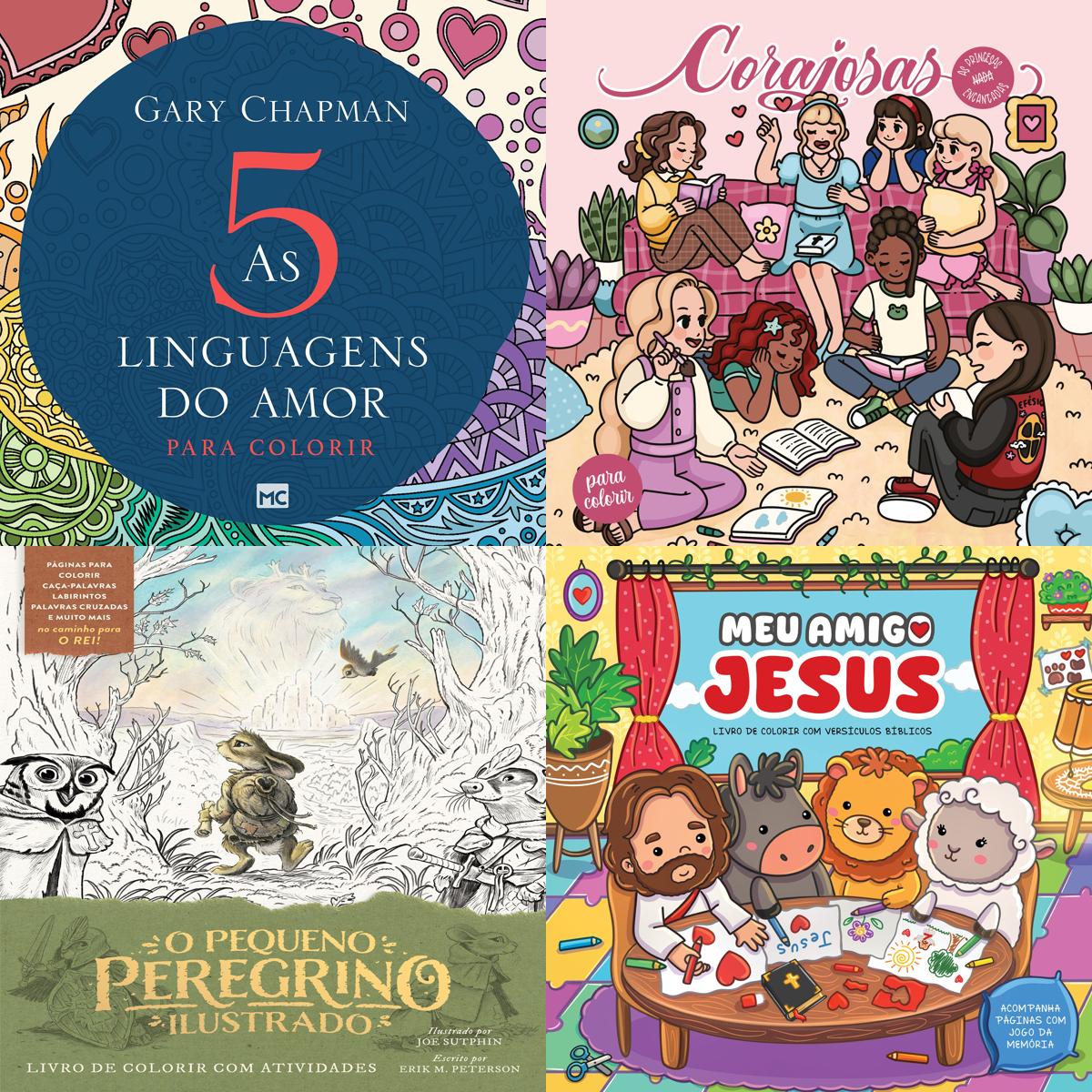 Livros de colorir para adultos são lançados com temática cristã Foto: Reprodução