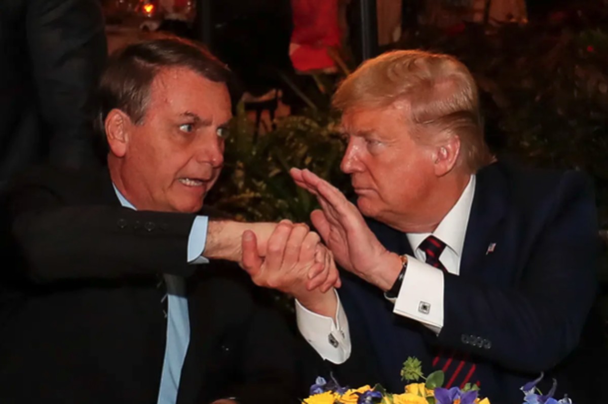 Bolsonaro quer o passaporte de volta para ir à posse de Trump (Foto: Reprodução)