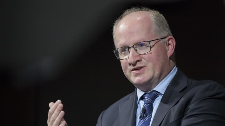 Banco Central Europeu encerra ciclo de aperto monetário, afirma economista-chefe Philip Lane, economista-chefe do Banco Central Europeu. (Foto: Bloomberg)