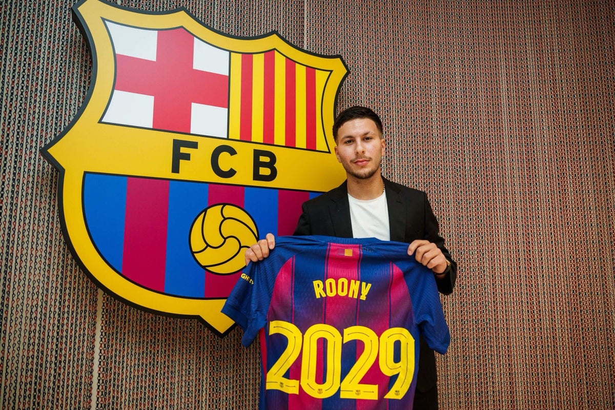 Barcelona apresenta Roony Bardghji e revela planos para sua carreira no clube Foto: Reprodução/The Athletic UK
