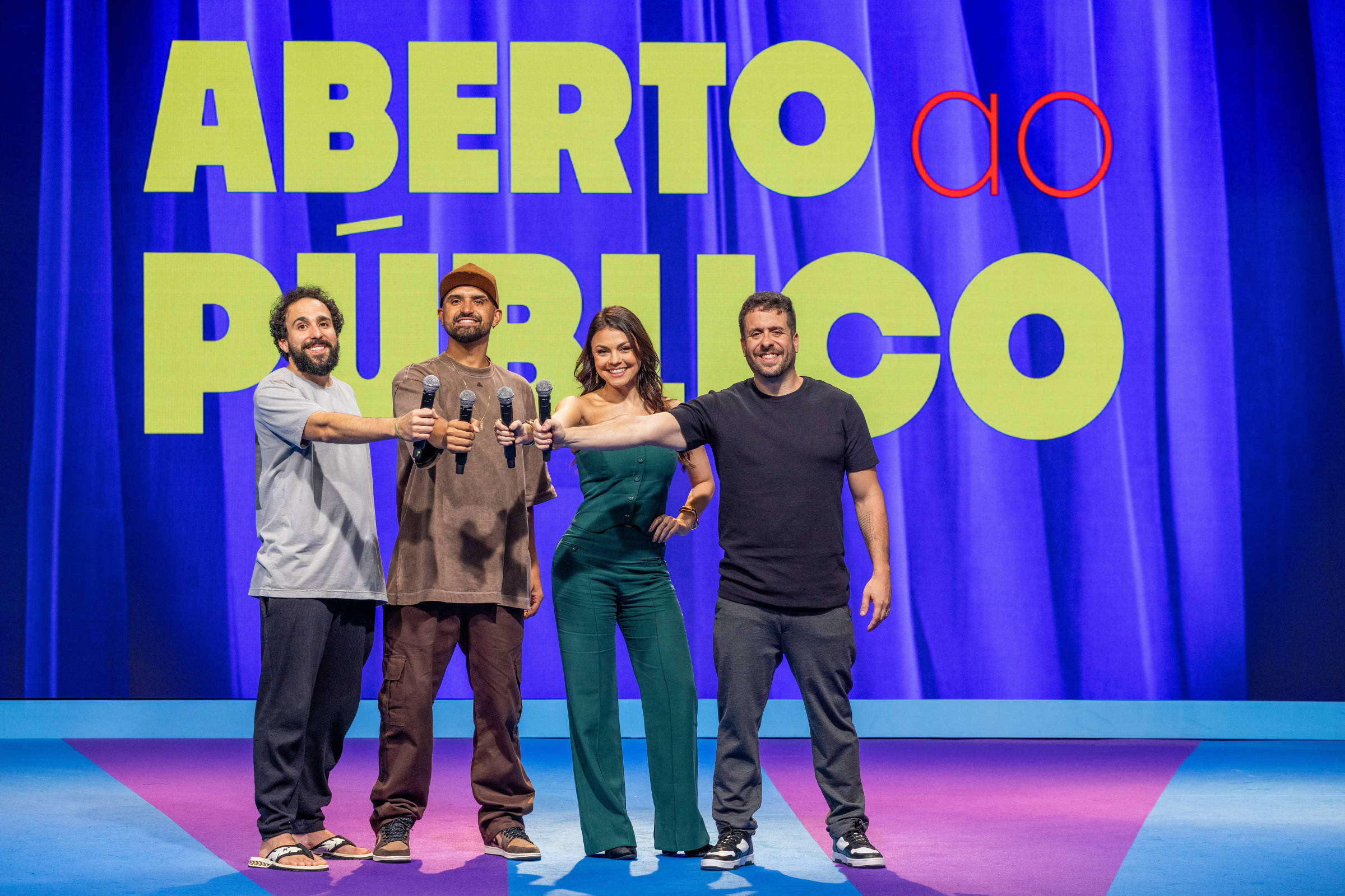 Domingo tem 'Aberto ao Público' e filme com Leonardo DiCaprio em destaque Humorista Maurício Meirelles, que estreia o programa Aberto ao Público, na TV Globo (Foto: Daniela Toviansky/TVGlobo)