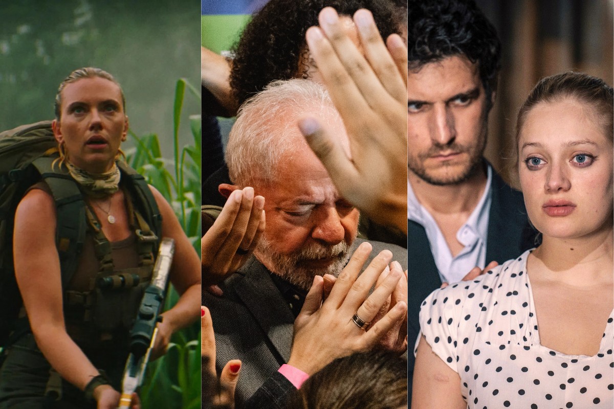 Estreias de 'Jurassic World: recomeço' e 'Jovens amantes' agitam os cinemas ‘Jurassic World: recomeço’, doc de Petra Costa, ‘Jovens amantes’: as estreias e os filmes em cartaz (Foto: Divulgação)