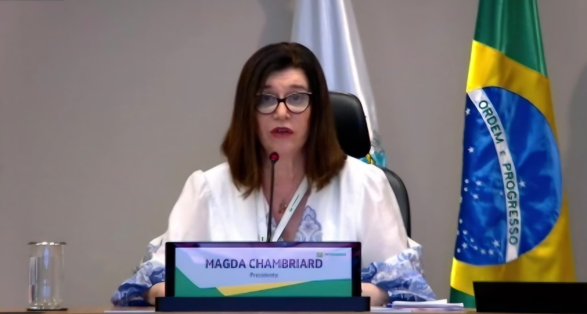 Petrobras tenta novamente aprovar diretora após rejeição de indicação anterior Magda Chambriard, presidente da Petrobras, teve indicação rejeitada para a diretoria de transição energética (Foto: Reprodução)