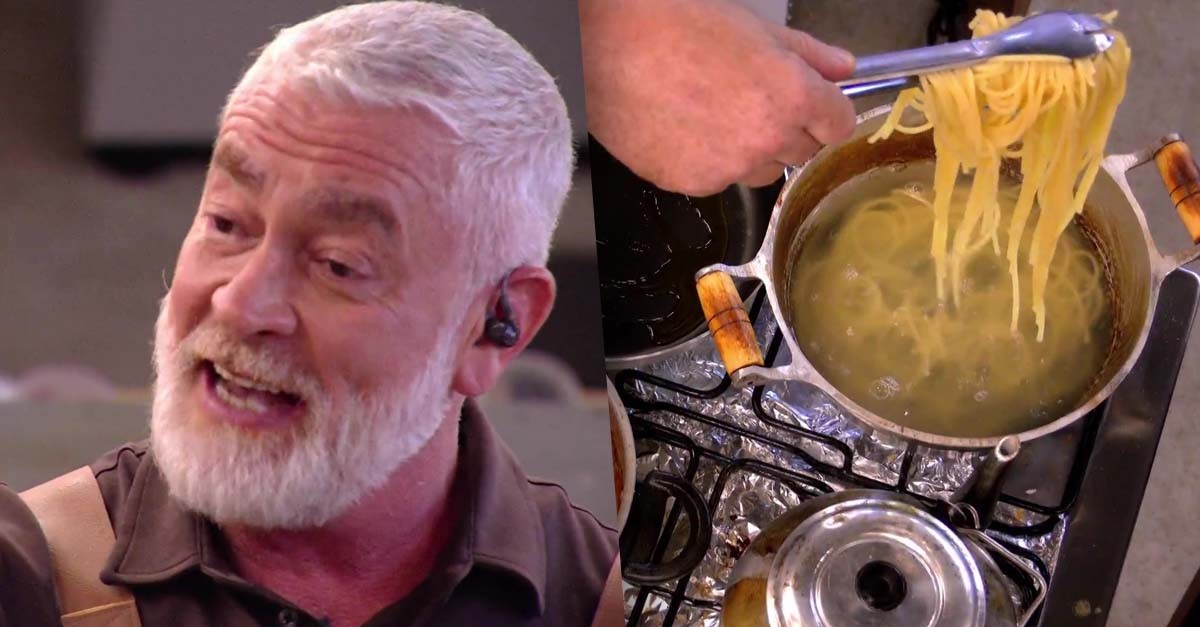 Chef Alex Atala revela dica essencial para não escorrer macarrão corretamente Foto: Reprodução