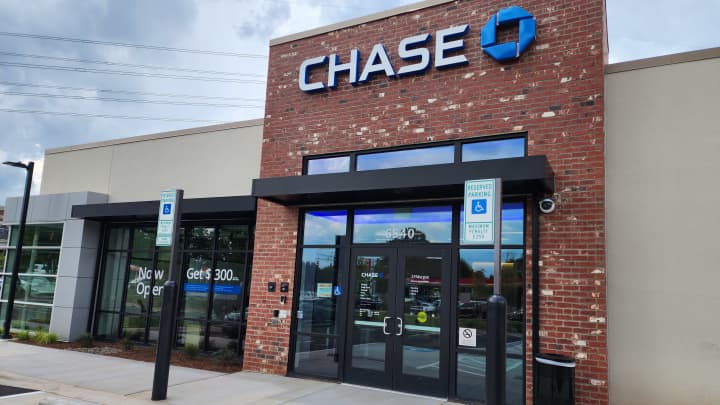 Uma nova agência do JPMorgan Chase em Charlotte, Carolina do Norte. (Foto: JPMorgan Chase)