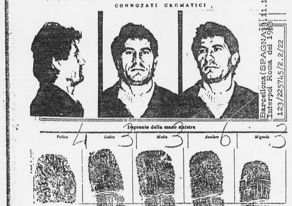 Mafioso italiano desaparece misteriosamente em território brasileiro Antonio Bardellino, conhecido pelos pares como Don Antonio, foi um dos pioneiros do tráfico internacional de cocaína na América do Sul (Foto: Reprodução/Polícia Federal)