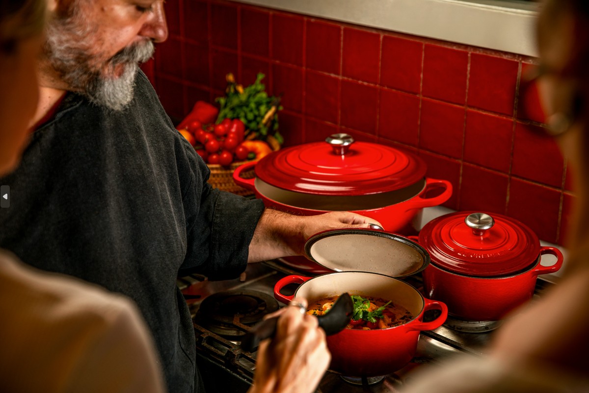 Experiência imersiva na cozinha no Vila da Santa (Foto: Divulgação)