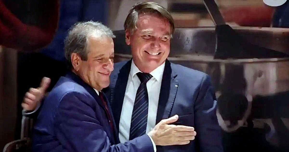 Presidente do PL, Valdemar Costa Neto, e o ex-presidente Jair Bolsonaro (Foto: PL)