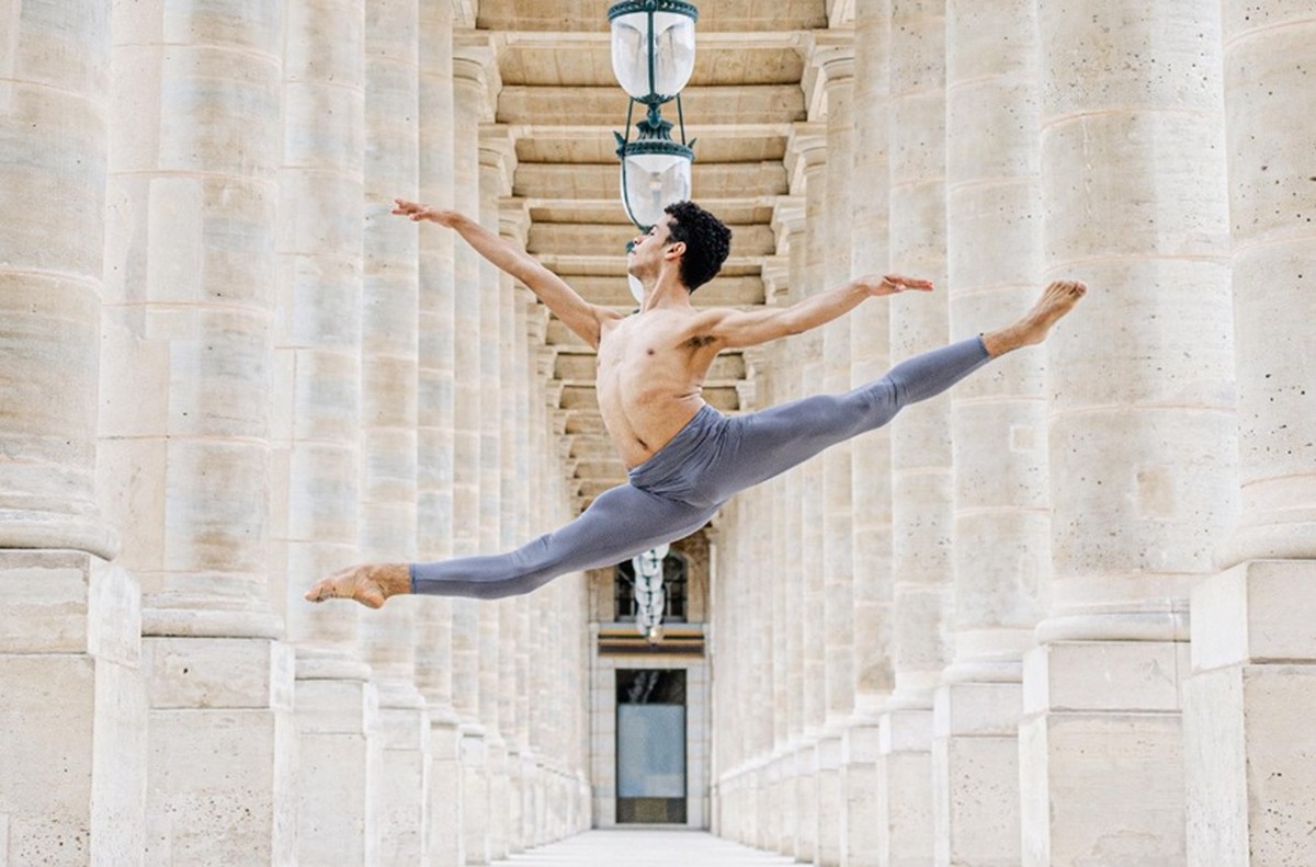 Bailarino maranhense conquista vínculo vitalício na Ópera de Paris Marcos Sousa: contrato vitalício (Foto: Divulgação)