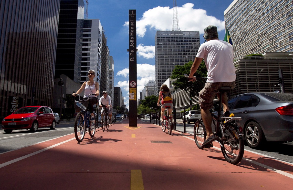 Paulistanos podem receber créditos no Bilhete Único por usar bicicleta como transporte diário (Foto: Edilson Dantas)
