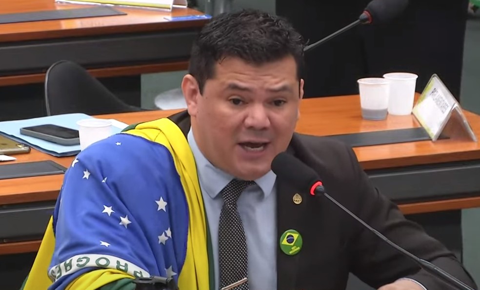 Deputado Gilvan da Federal (PL-ES) — Foto: Reprodução/TV Câmara