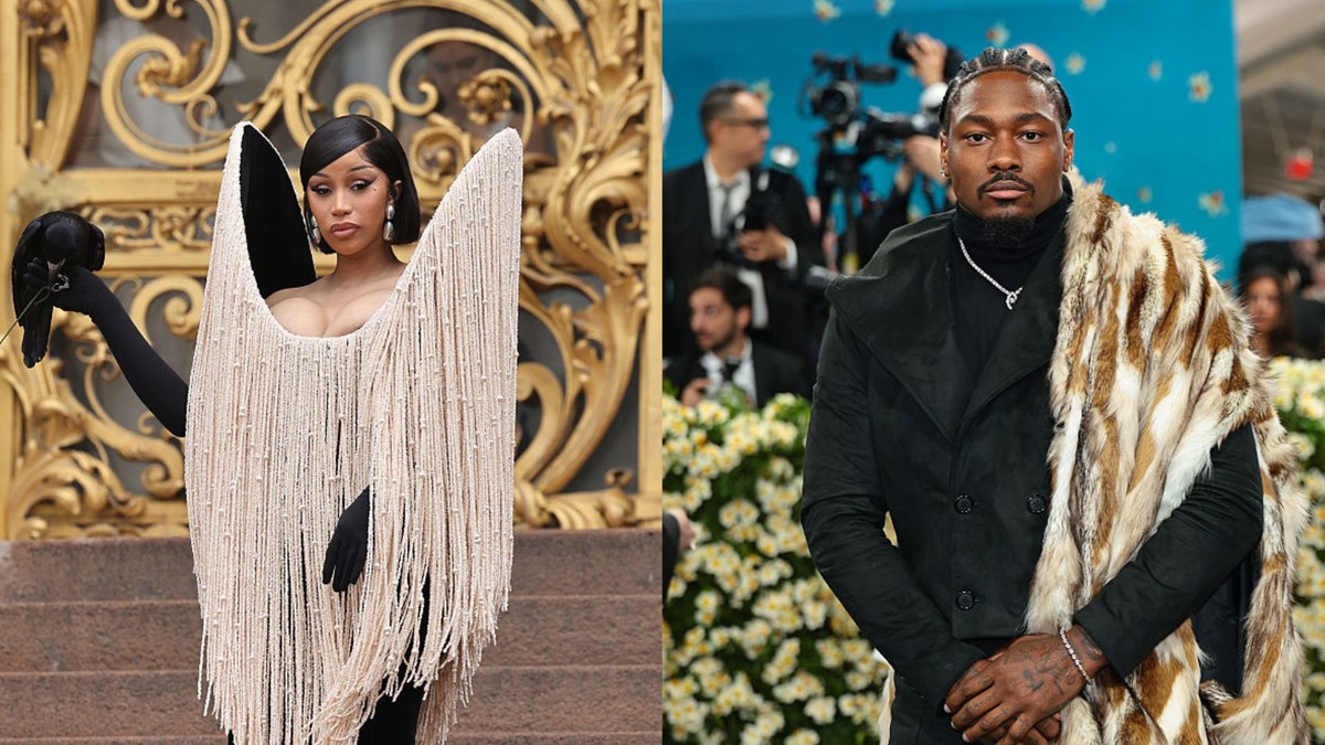Cardi B se destaca sozinha na Semana de Moda de Paris após apagar Stefon Diggs do Instagram O romance entre Cardi B e Stefon Diggs pode ter enfrentado turbulências, pelo menos no universo das redes sociais (Foto: Getty Images)