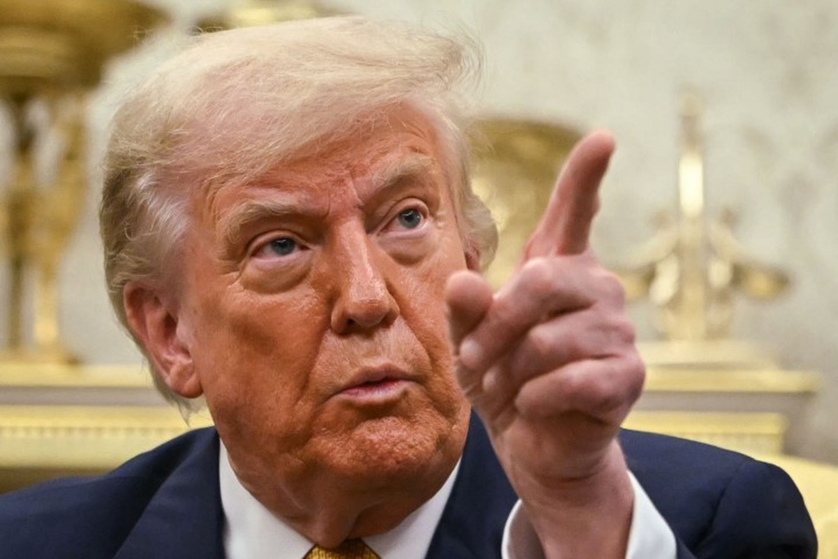 Donald Trump, presidente dos Estados Unidos — Foto: ANDREW CABALLERO-REYNOLDS / AFP