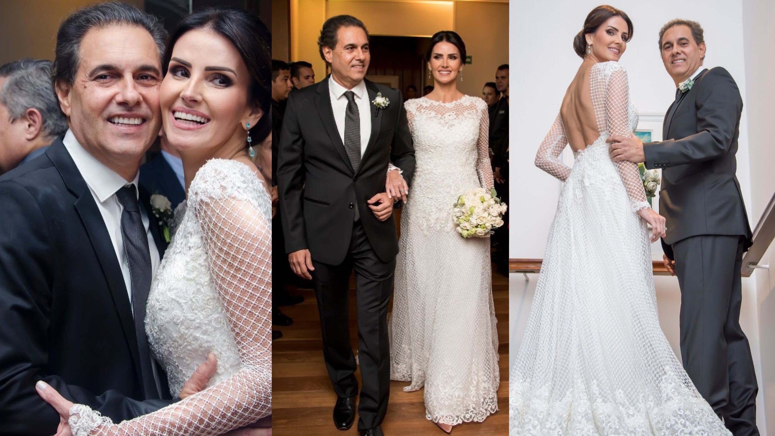Lisandra Souto celebra 8 anos de casamento com empresário fora da TV Foto: Reprodução