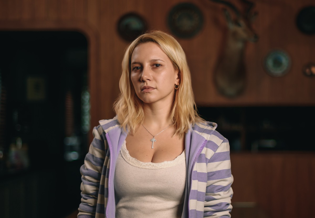 Lorena Comparato estreia como Elize Matsunaga em novo filme; confira a imagem Lorena Comparato como Elize Matsunaga em novo filme (Foto: Divulgação)