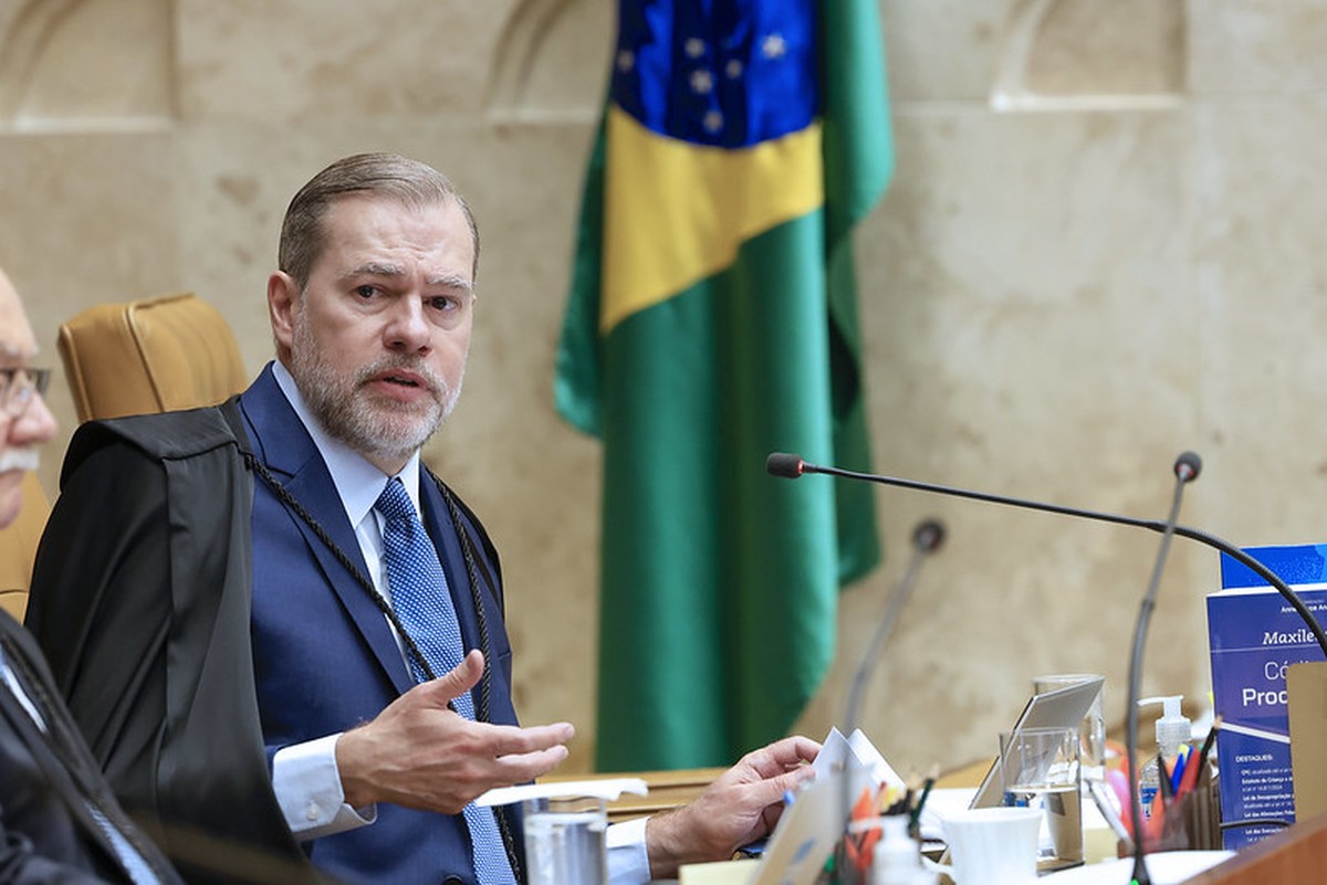 Toffoli mantém Rio no Regime de Recuperação Fiscal até o final do ano Ministro Dias Toffoli, durante sessão do STF (Foto: Rosinei Coutinho/STF/19-02-2025)